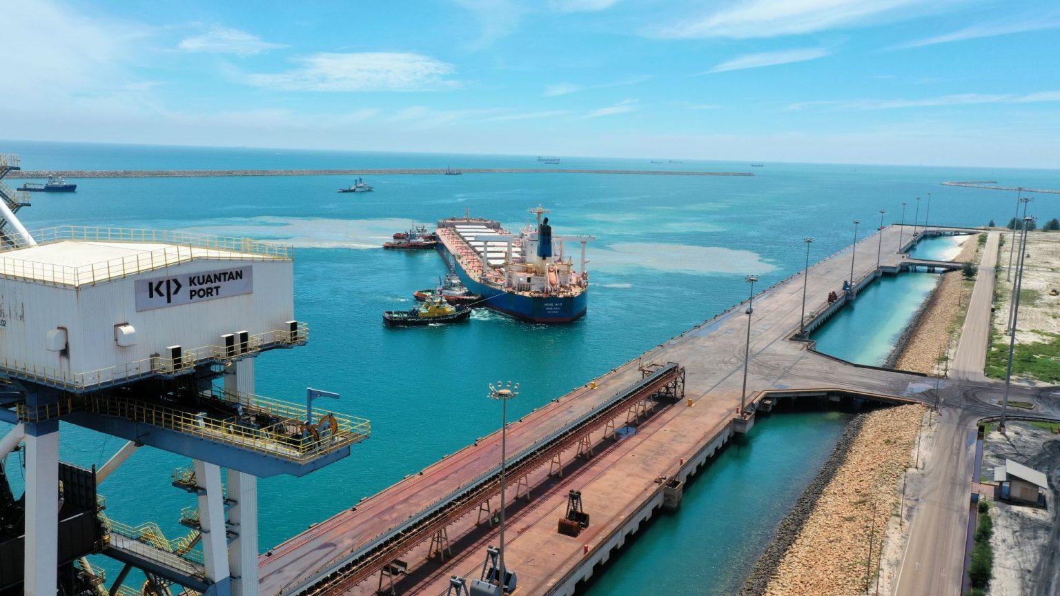 The Deepest Vessel Entered Kuantan Port – Kuantan Port